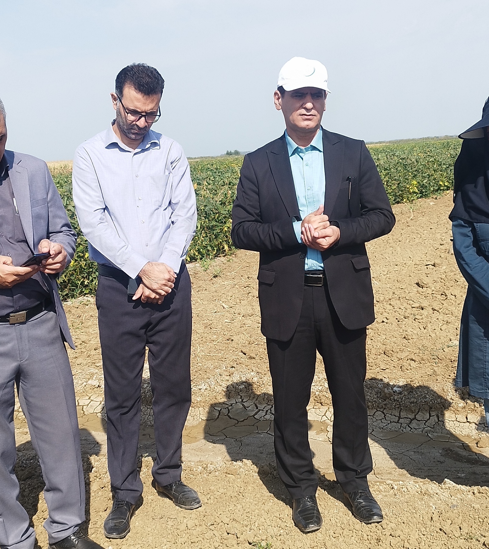 یازدهمین کاروان ترویج بهره‌وری الگوی کشت ملی در پارس‌آباد مغان به راه افتاد